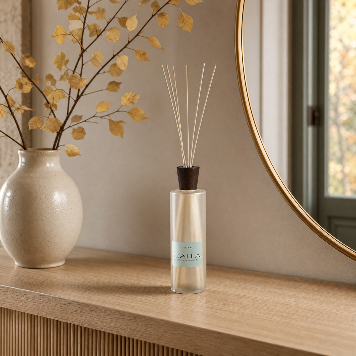 LINARI リナーリ CALLA (カラー) ルームディフューザー500ml「スティック付き」
