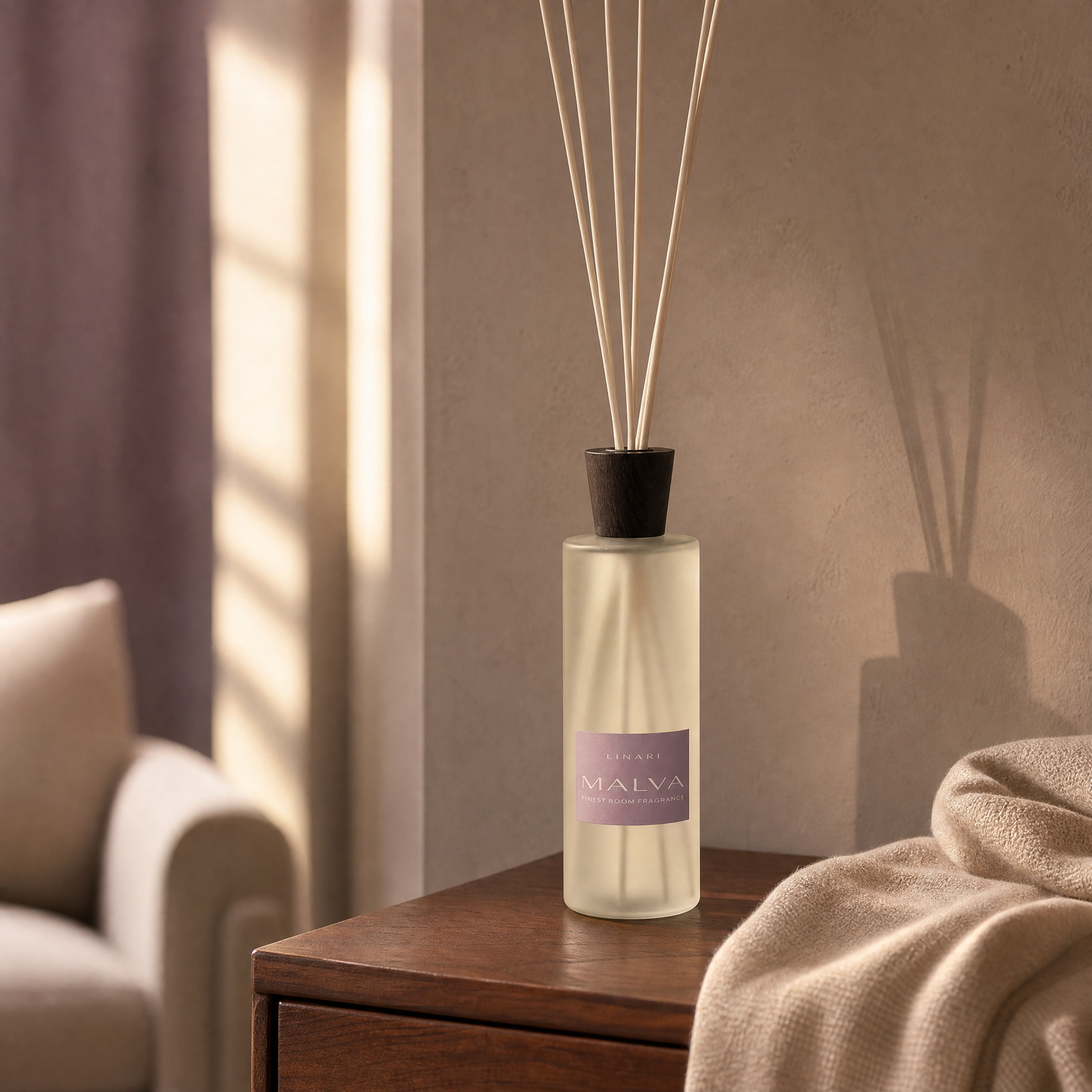 LINARI リナーリ MALVA (マルバ) ルームディフューザー500ml「スティック付き」