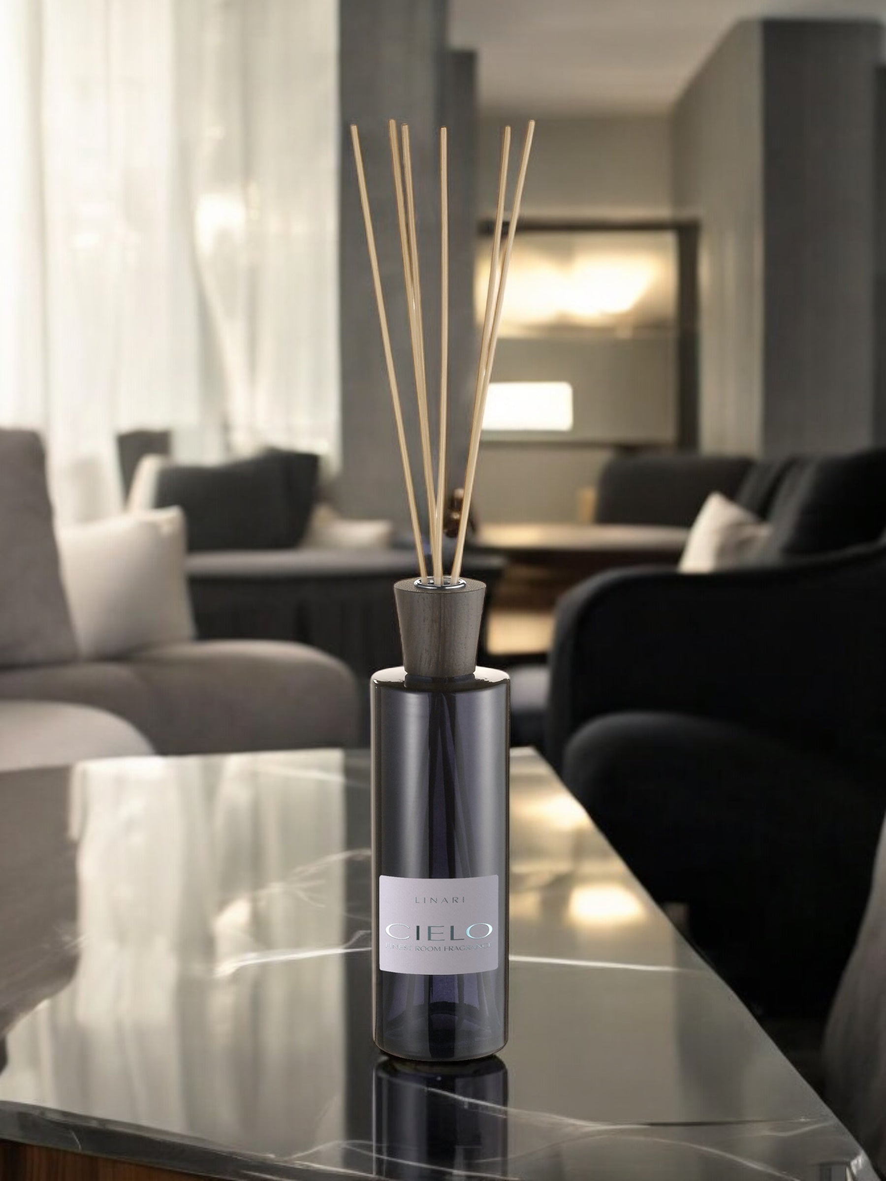 LINARI リナーリ CIELO (チェロ) ルームディフューザー500ml「スティック付き」